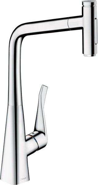 Hansgrohe Metris Select M71 baterie bucătărie pe picior crom 73820000