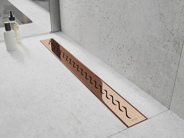 Mexen M18 masca pentru rigola de scurgere liniară 50 cm, aur roz - 1623050