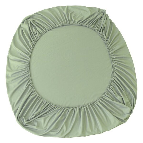 Cearsaf din microfibra MICROVELLE verde deschis 90x200 cm