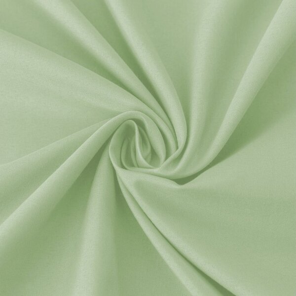 Cearsaf din microfibra MICROVELLE verde deschis 90x200 cm