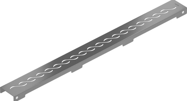 Capac de jgheab Mexen Flat M18 60 cm, grafit periat, 1E23060