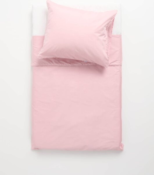 Sinsay - Set cu lenjerie de pat - roz-pastel