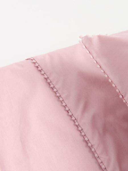 Sinsay - Set cu lenjerie de pat - roz-pastel