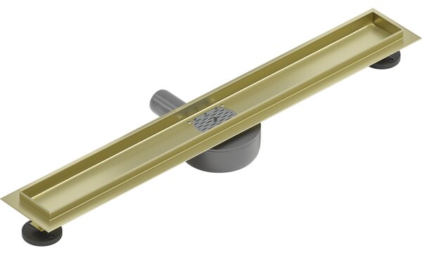Mexen Flat 360°, corp jgheab 50 cm, auriu mat, 1A40050