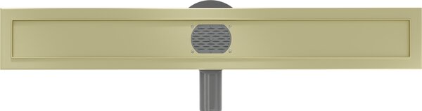 Mexen Flat 360°, corp jgheab 50 cm, auriu mat, 1A40050