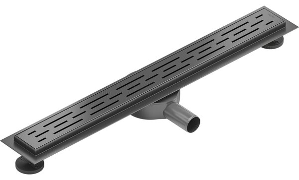 Rigolă de duș Mexen Flat 360° M01 70 cm, grafit periat, 1E20070-40