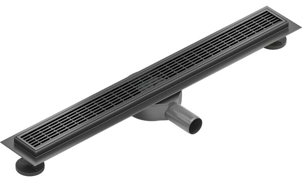 Rigolă de duș Mexen Flat 360° M33 70 cm, grafit periat, 1E33070-40