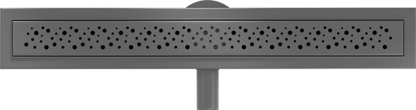 Rigolă de duș Mexen Flat 360° M12 70 cm, grafit periat, 1E21070-40