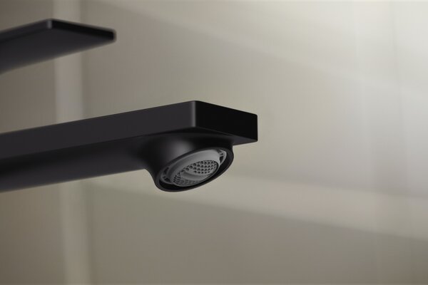 Hansgrohe Rebris E baterie lavoar stativ negru 72581670