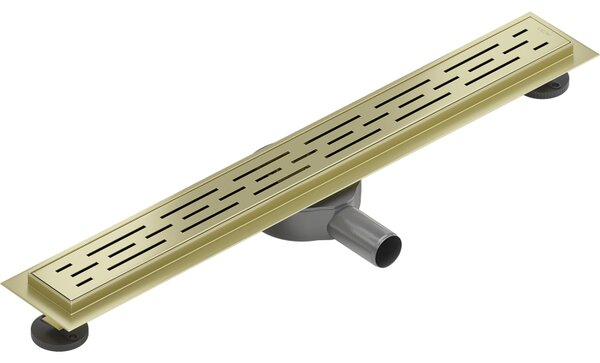 Rigolă de duș Mexen Flat 360° M01 50 cm, auriu mat, 1A20050-40