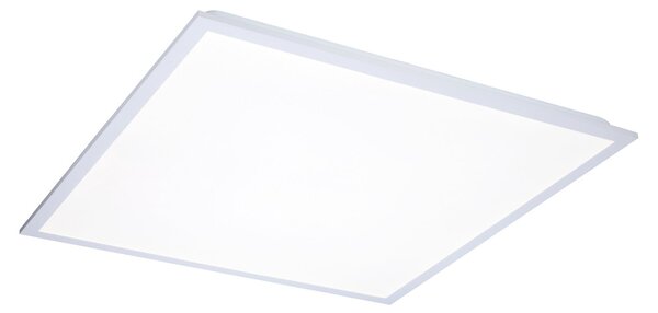 Sylvania Panou LED încastrat QUANTUM, alb, 62x62 cm, DALI, 26 W, UGR19, IP54, reglabil, Alb, Studiu / Birou, Metal, Luminile încastrate unghiulare