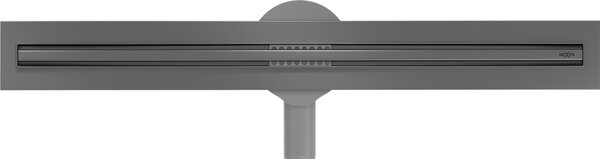Rigolă de duș Mexen Flat 360° Slim 60 cm, grafit periat, 1E41060