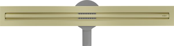 Rigolă de duș Mexen Flat 360° Slim 50 cm, auriu mat, 1A41050