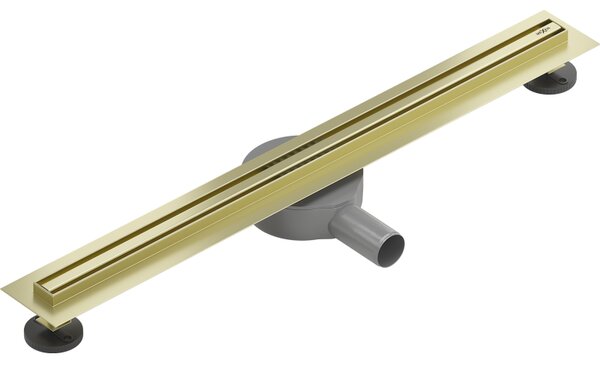 Rigolă de duș Mexen Flat 360° Slim 50 cm, auriu mat, 1A41050