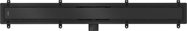Mexen Flat ABS, scurgere de duș 2 în 1 60 cm, negru mat, 1769060