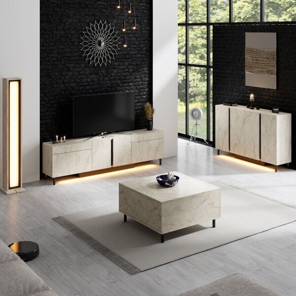 Dulap Parizia 3 (travertin). Promo -19%. 1153614