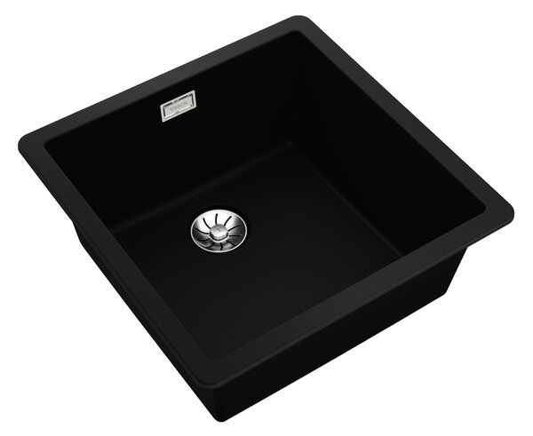 Teka Radea chiuveta tegranit 45.6x45.6 cm negru 115230048