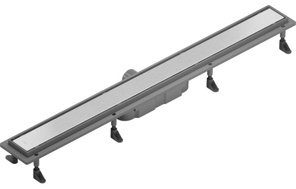 Mexen Flat ABS, scurgere de duș 2 în 1 60 cm, oțel periat, 1069060