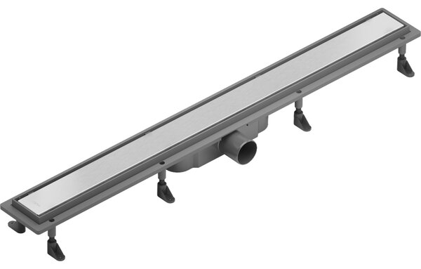 Mexen Flat ABS, scurgere de duș 2 în 1 60 cm, oțel periat, 1069060