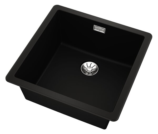 Teka Radea chiuveta tegranit 45.6x45.6 cm negru 115230048