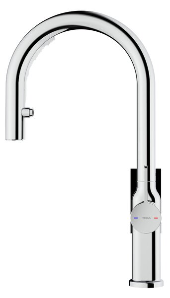 Teka Oval baterie bucătărie pe picior crom 116020013