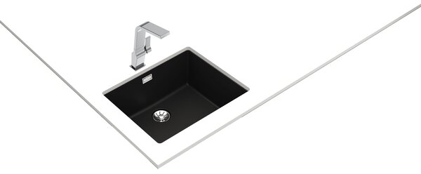 Teka Radea chiuveta tegranit 55.6x45.6 cm negru 115230051