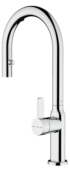 Teka Oval baterie bucătărie pe picior crom 116020013