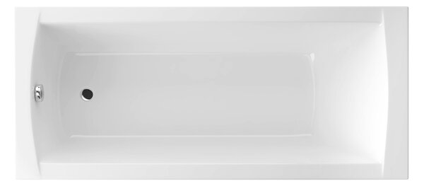 Excellent Aquaria cada dreptunghiulară 139.5x70 cm alb WAEX.AQU14WH