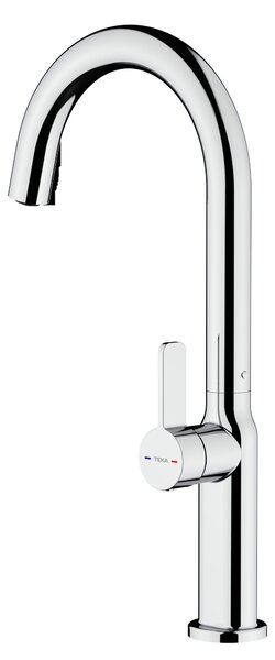 Teka Oval baterie bucătărie pe picior crom 116030062