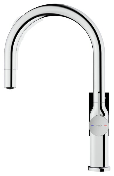 Teka Oval baterie bucătărie pe picior crom 116020011