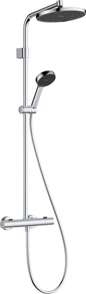 Hansgrohe Activera S set de duș perete cu termostat cu duș de ploaie crom 28078000