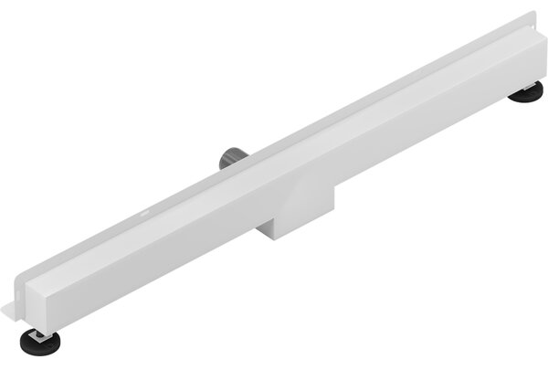 Mexen Flat Wall, rigola de duș montată pe perete 2 în 1, 80 cm, alb, 1230080