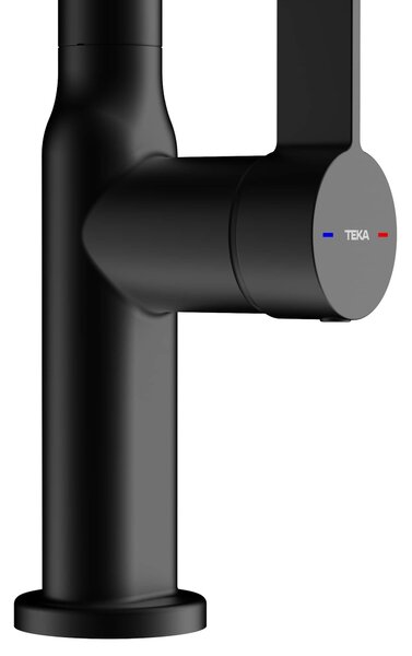 Teka Oval baterie bucătărie pe picior negru 116020019