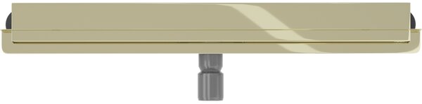 Mexen Flat Wall, rigola de duș montată pe perete 2 în 1, 50 cm, auriu strălucitor, 1530050
