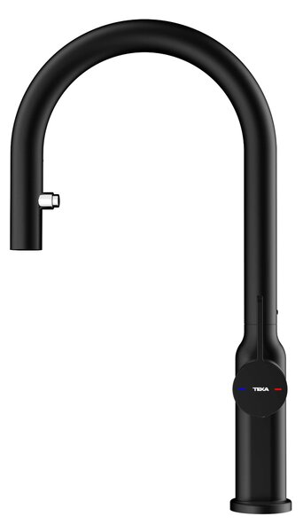 Teka Oval baterie bucătărie pe picior negru 116020015
