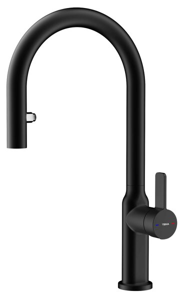 Teka Oval baterie bucătărie pe picior negru 116020015
