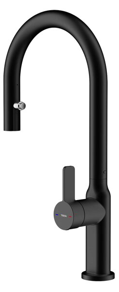 Teka Oval baterie bucătărie pe picior negru 116020015