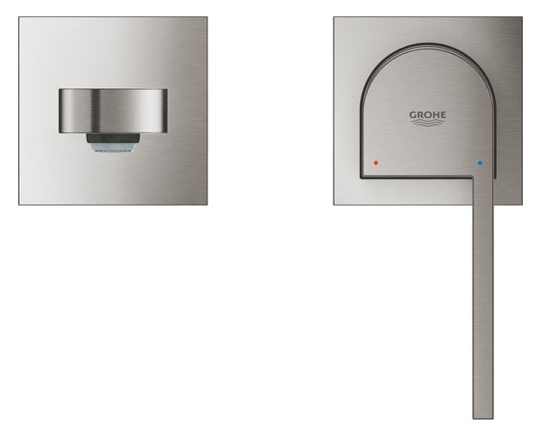 Grohe Plus baterie lavoar ascuns SuperSteel 29303DC3