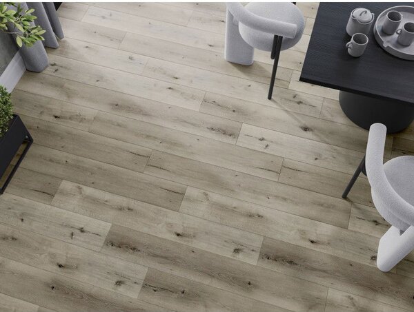 Mexen Bevil Oaks probă panouri vinilice SPC 6,5 mm, suport IXPE 1,5 mm, 4 V-Fuga, Stejar - F1036-S