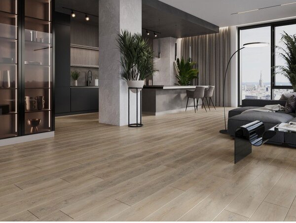 Mexen Casa Grande panouri vinilice 1227 x 187 mm LVT Dryback 2,5 mm, substrat PVC, 4 V-Fuga, Stejar - F1314-1227-187-255-4V1-01