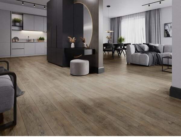 Mexen Casa Grande panouri vinilice 1227 x 187 mm LVT Dryback 2,5 mm, substrat PVC, 4 V-Fuga, Stejar - F1314-1227-187-255-4V1-01