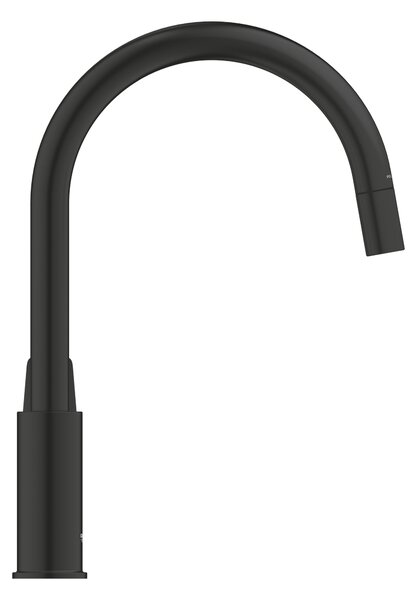 Grohe Start Edge baterie bucătărie pe picior negru 305562430