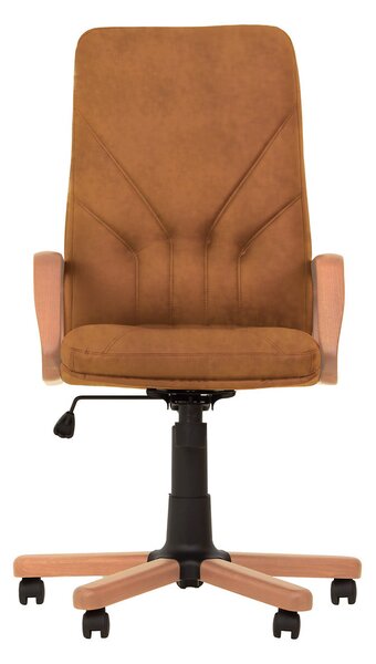 Scaun directorial MAVIS EXTRA, Brun deschis pele ecologica