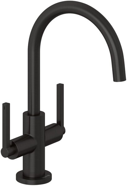Kludi Nova Fonte Puristic baterie lavoar stativ negru 20118N215