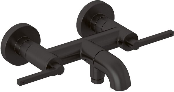 Kludi Nova Fonte Puristic baterie cadă-duș perete negru 20540N215