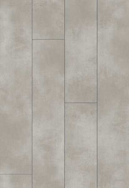 Mexen Imperial Grey panouri vinilice 1227 x 187 mm LVT Dryback 2,5 mm, suport PVC, 4 V-Fuga, Beton - F1354-1227-187-255-4V1-01