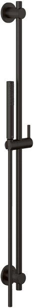 Kludi Nova Fonte Puristic set de duș perete negru 20840N2-15