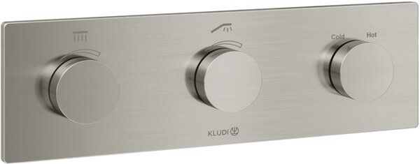 Kludi Pushtronic baterie cadă-duș ascuns cu termostat || 38300N5-00