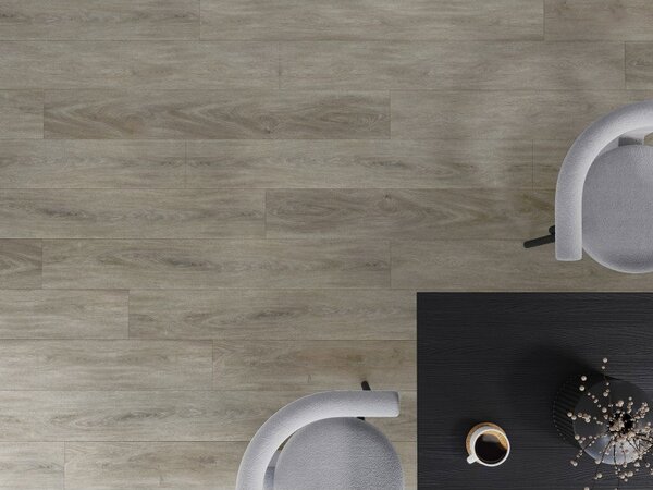 Mexen La Porte probă panouri vinilice SPC 6,5 mm, substrat IXPE 1,5 mm, 4 V-Fugă, Stejar - F1026-S