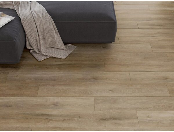 Mexen Long Creek probă panouri vinilice SPC 6,5 mm, substrat IXPE 1,5 mm, 4 V-Fugă, Stejar - F1050-S